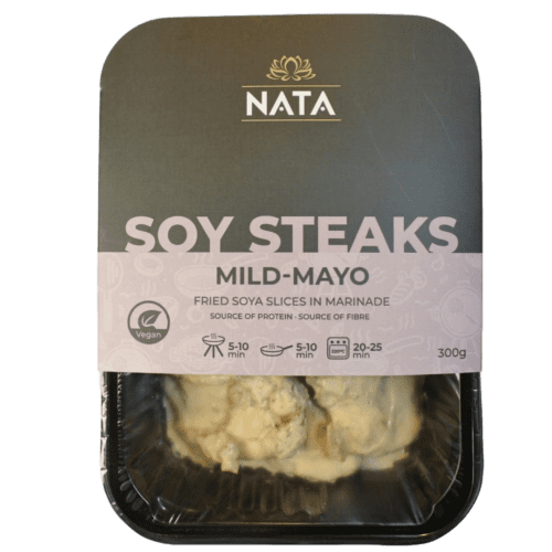 Soy Steaks in Mild Marinade